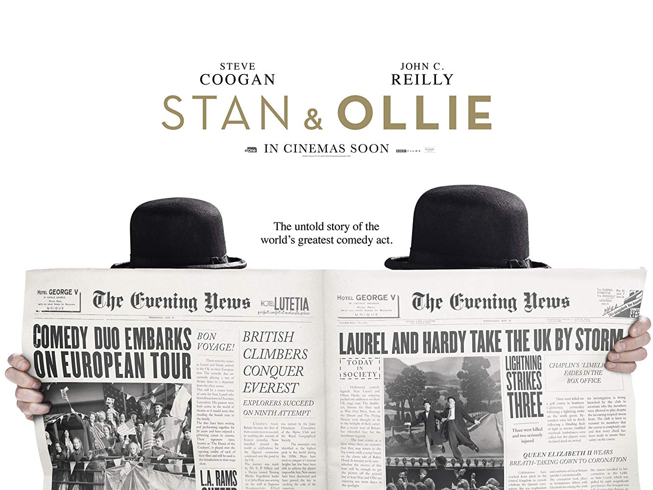 Steve Coogan and John C. Reilly in Stan & Ollie