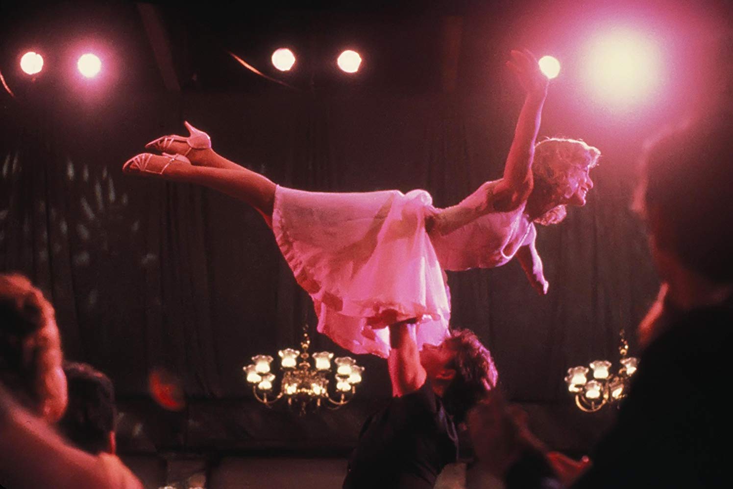 The lift in Dirty Dancing is one of the most iconic scenes in cinema.