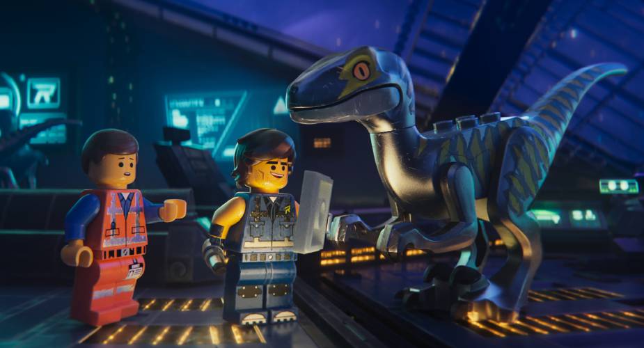 Jurassic World easter egg in The Lego Movie Part 2