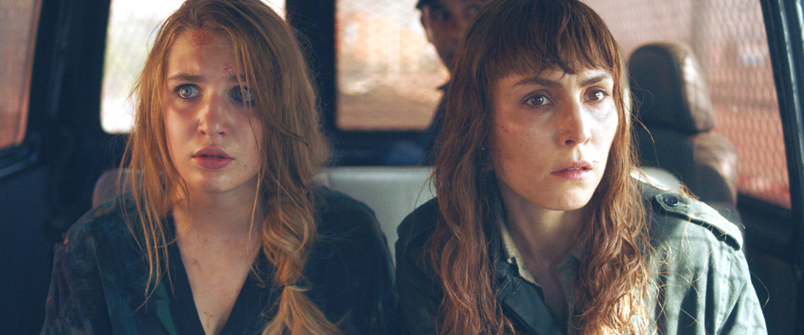 Sophie Nelisse and Noomi Rapace in Close.