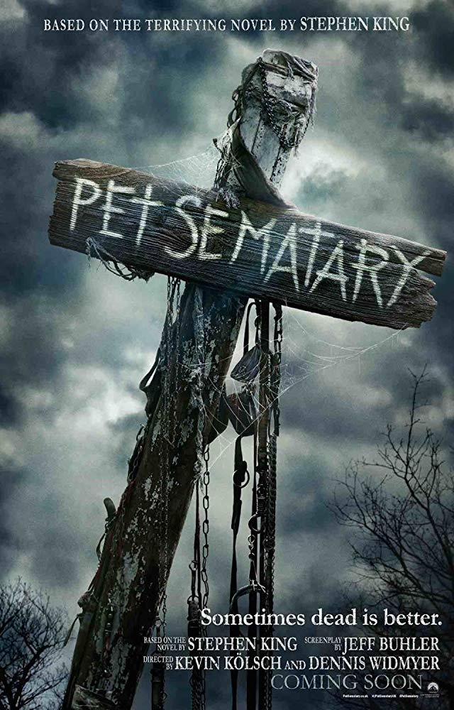 Movie poster for 'Pet Sematary' (2019)