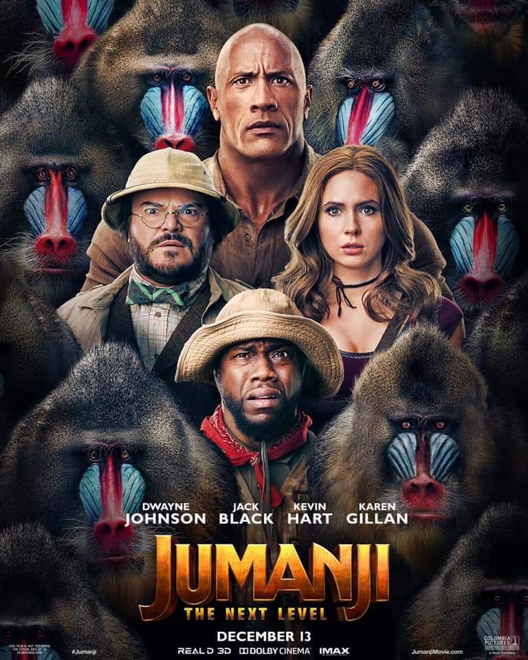 Poster for Jumanji: The Next Level (2019)