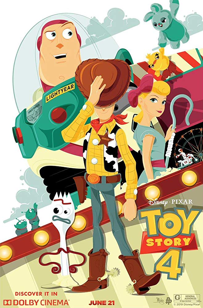 Top Ten Favourite Films of 2019... Toy Story 4 (2019)
